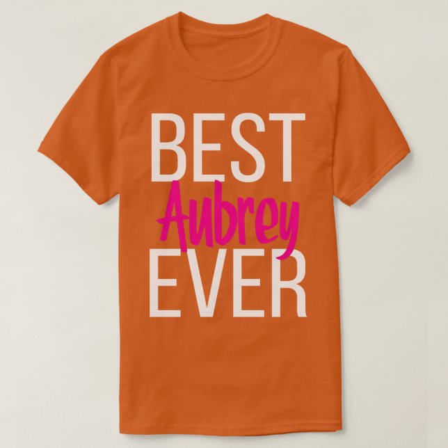 T-shirt Meilleure Aubrey Ever 3 (Design devant)