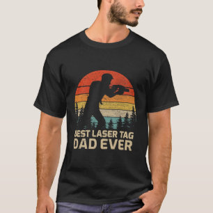 T-shirt Meilleure balise laser papa jamais Fête des pères