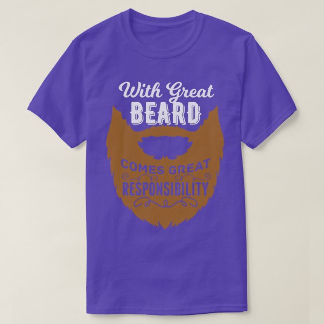 T-shirt Meilleure Barbe Pour Hommes Portés Amateurs De Bar (Design devant)