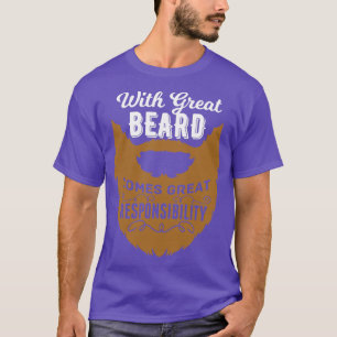 T-shirt Meilleure Barbe Pour Hommes Portés Amateurs De Bar