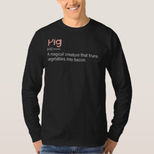 T-shirt Meilleure Blague De Viande Hilarious Définition De