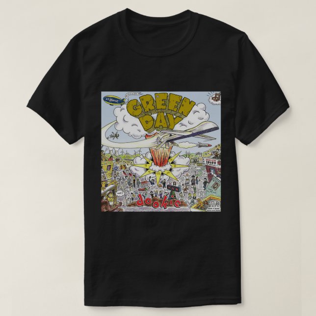 T-shirt Meilleure Boutique De Greenday (Design devant)