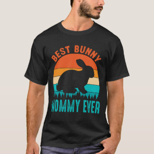 T-shirt Meilleure Bunny MOMMY JAMAIS Fête des pères Vintag