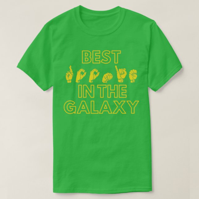 T-shirt Meilleure Chambre Dans La Galaxy Cute Famille Idée (Design devant)