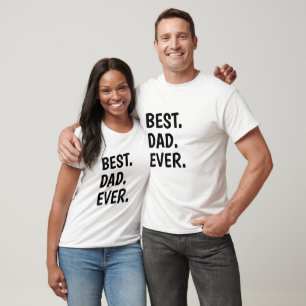 T-shirt Meilleure Chemise Papa Ever, Drôle Cadeau Papa