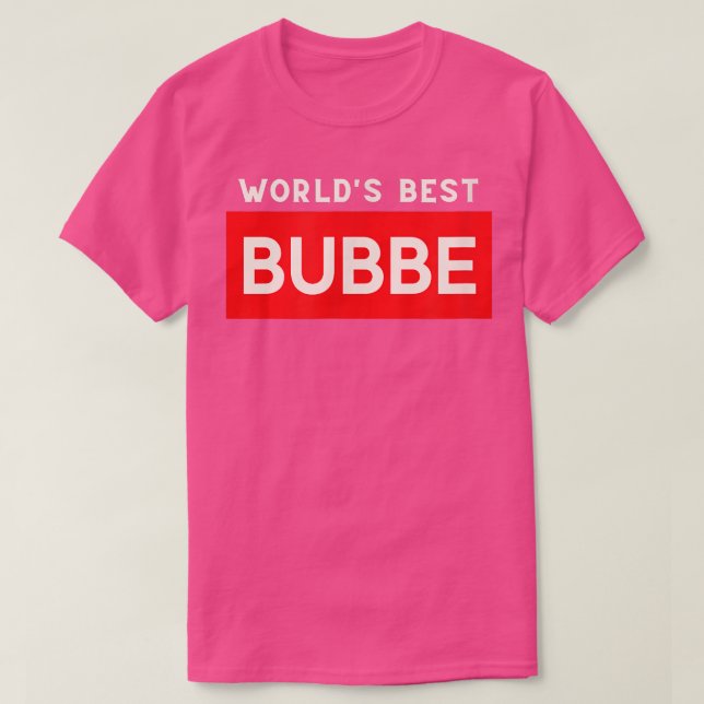 T-shirt Meilleure citation de mème de Bubbe au monde Homme (Design devant)