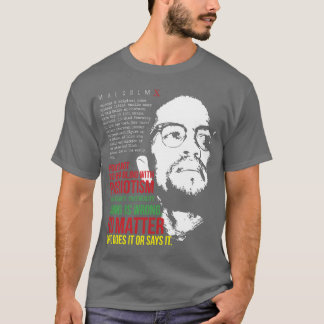 T-shirt meilleure citation d'éducation avec malik el shaba