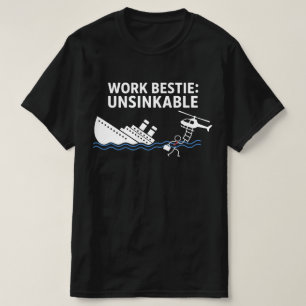 T-shirt Meilleure Collègue de Travail Insubmersible – T-sh