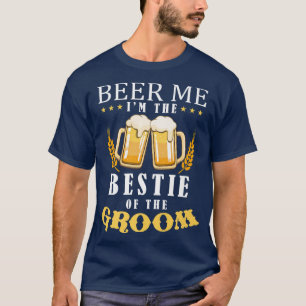 T-shirt Meilleure Copine du Marié Équipe de Boisson de Mar