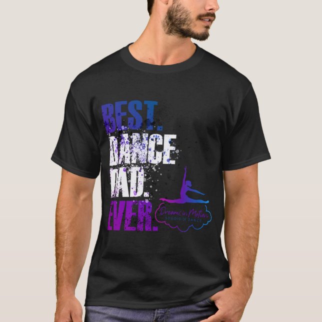 T-shirt Meilleure danse Papa Jamais (Devant)