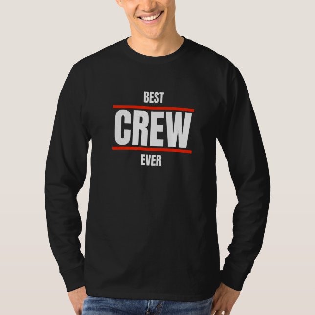 T-shirt Meilleure équipe Ever et groupe de tenue de compét (Devant)