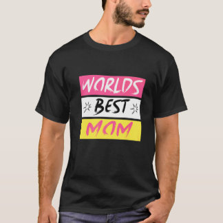 T-shirt Meilleure fête des mères de maman