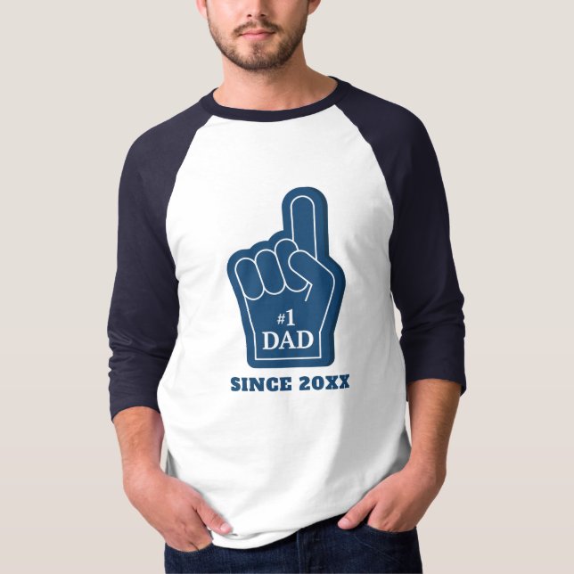 T-shirt Meilleure Fête des pères Bonus Papa personnalisée (Devant)