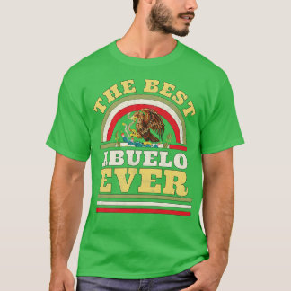 T-shirt Meilleure Fête des pères cadeau Abuelo Ever Mexica
