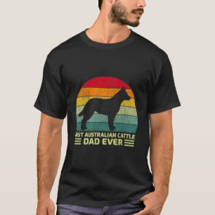 T-shirt Meilleure Fête des pères de papa de bétail austral