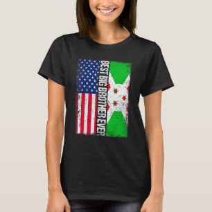 T-shirt Meilleure Fête des pères jamais Big Brother Burund