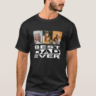 T-shirt Meilleure Fête des pères Meilleure papa Jamais 3 P