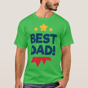 T-shirt Meilleure Fête des pères papa
