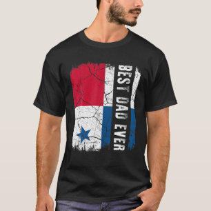 T-shirt Meilleure Fête des pères papa panaméen Jamais Pana