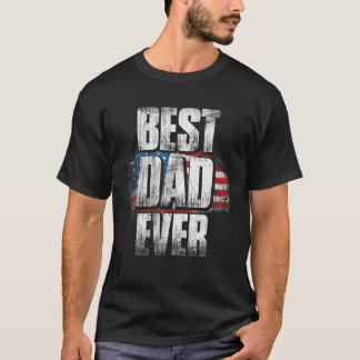T-shirt Meilleure Fête des pères pour hommes jamais avec U