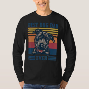T-shirt Meilleure Fête des pères pour les hommes Pit Bull