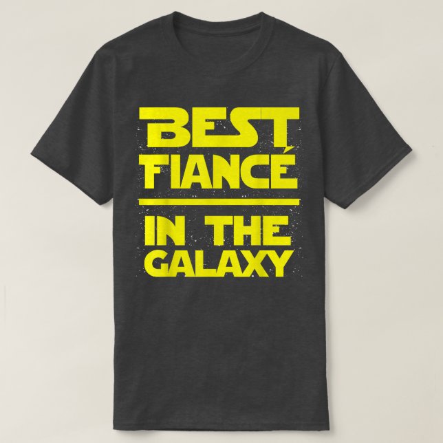 T-shirt Meilleure Fiance Dans Le Galay AwesomeT (Design devant)
