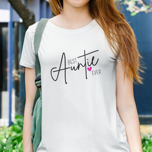 T-shirt Meilleure fille jamais (A perfect gift for the best auntie ever!)