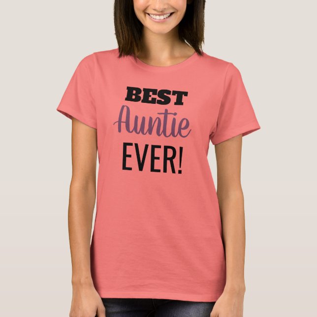 T-shirt Meilleure fille jamais (Devant)