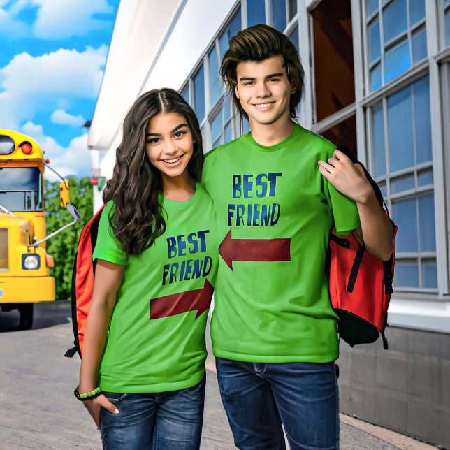 T-shirt Meilleure flèche rouge pointeur ami (Créateur téléchargé)