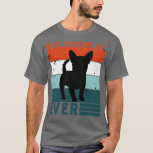 T-shirt Meilleure frenchie papa jamais amateur français de