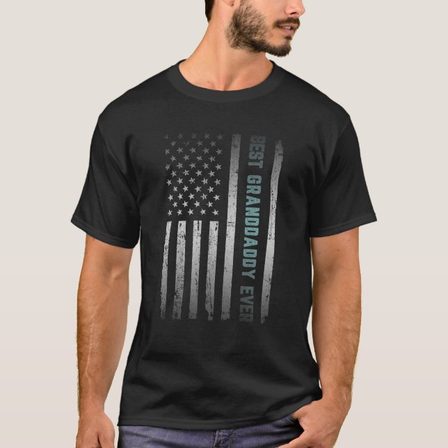 T-shirt Meilleure GRAND-DADDY Jamais Avec le père du drape (Devant)