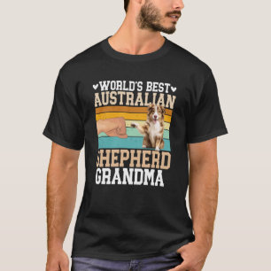 T-shirt Meilleure grand-mère Berger Australien d'un Austra