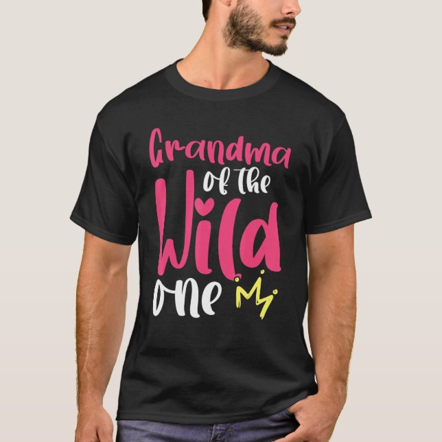 T-shirt Meilleure grand-mère de la Princesse Maman D (Devant)