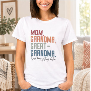 T-shirt Meilleure Grand-mère et Grand-père - Grands-parent