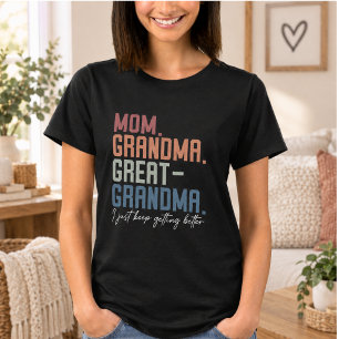 T-shirt Meilleure Grand-mère et Grand-père - Grands-parent