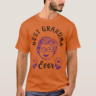 T-shirt Meilleure grand-mère grand-mère drôle thème de fam