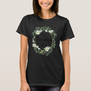 T-shirt Meilleure grand-mère Jamais Femmes Décoration Fleu
