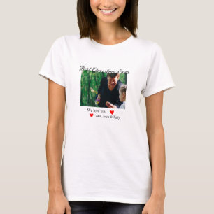 T-shirt Meilleure grand-mère jamais photo collage nous vou