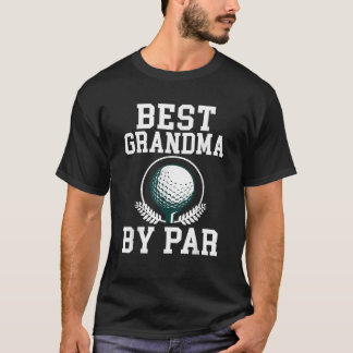 T-shirt Meilleure grand-mère par Par Golf Granny Golfing G