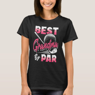 T-shirt Meilleure Grand-mère Par Par Joueur De Golf Golfin