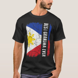 T-shirt Meilleure grand-mère philippine jamais Philippines
