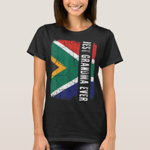 T-shirt Meilleure grand-mère sud-africaine jamais Afrique 