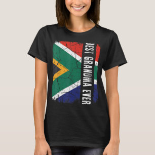 T-shirt Meilleure grand-mère sud-africaine jamais Afrique