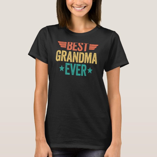T-shirt Meilleure grand-mère toujours 1 (Devant)