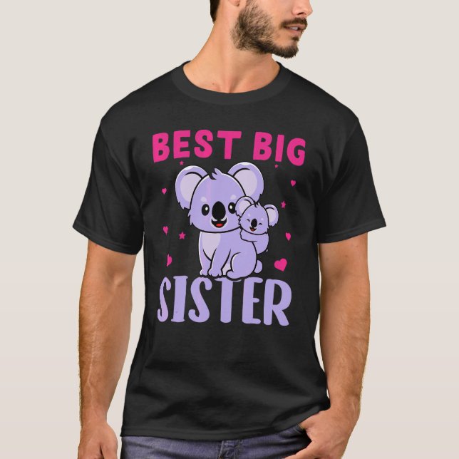 T-shirt Meilleure grande sœur 1 (Devant)
