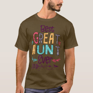 T-shirt Meilleure grande tante Jamais mignonne flèche Béné