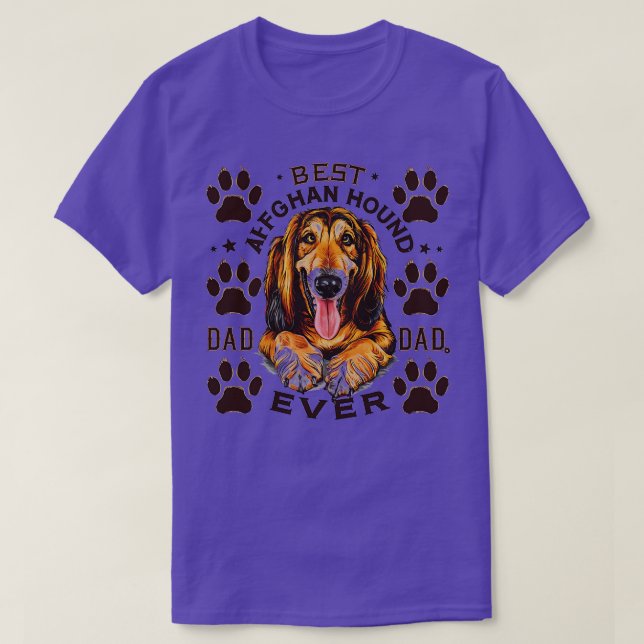 T-shirt Meilleure Hound Afghane Jamais Drôle Citation Vint (Design devant)