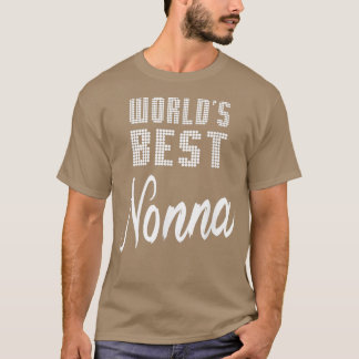 T-shirt Meilleure idée de cadeaux de la grand-mère Nonna a