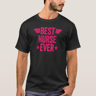 T-shirt Meilleure infirmière de tous les temps