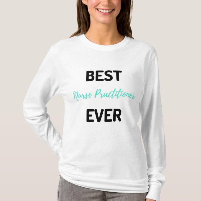 T-shirt Meilleure infirmière praticienne 2 ans (Devant)